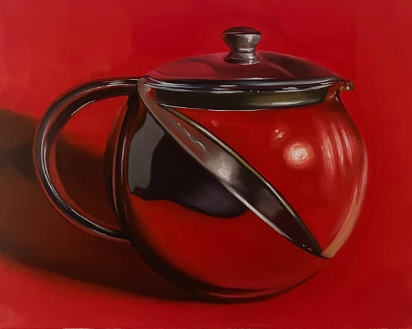 Thérèse Mulgrew Tea Kettle, 2024 Oil on canvas 11 x 14 inches 27.9 x 35.6 cm