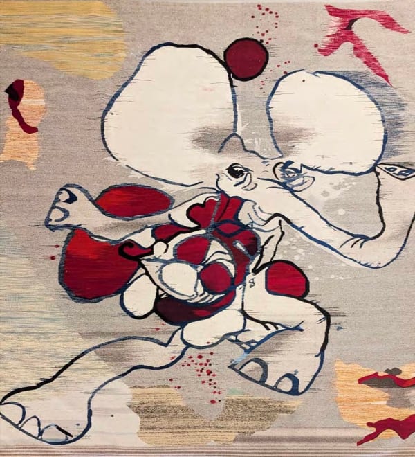 Leopoldo Goût, La Desambiguación de un Elefante (no.2) "When I dance, I always need to find you", 2023 - 2024