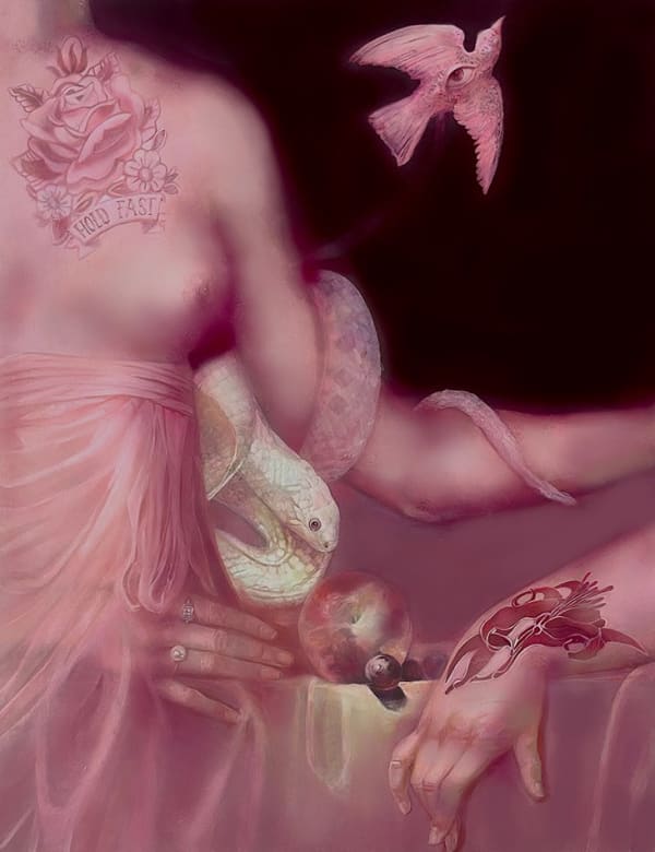 Wendy S. Rolfe Sisters, 2023 Oil on panel 24 x 30 inches 61 x 76.2 cm