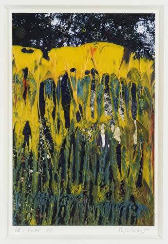 Gerhard Richter, 18. Febr. 01 (Park), 2001