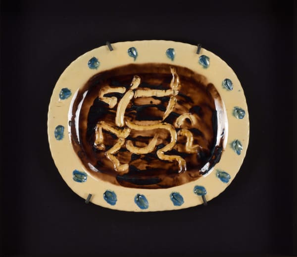 Pablo Picasso, Plat centaure à l'arc (Plate - Centaur with Bow)(Ramie 14), 1947