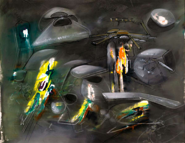Roberto Matta - Composition, 1961