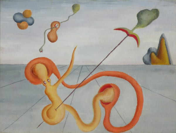 William Baziotes - Surreal Landscape, c. 1930-34