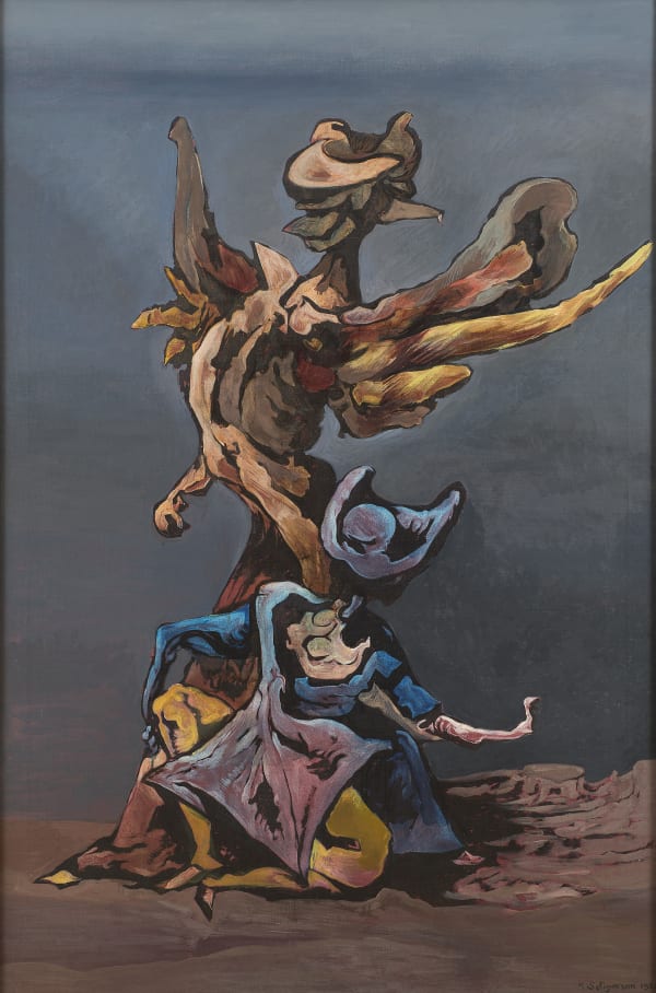 Kurt Seligmann, Evocation, 1955