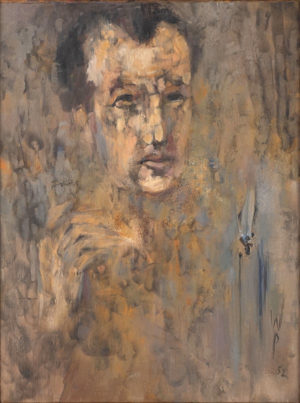 Wolfgang Paalen, Self Portrait, 1952