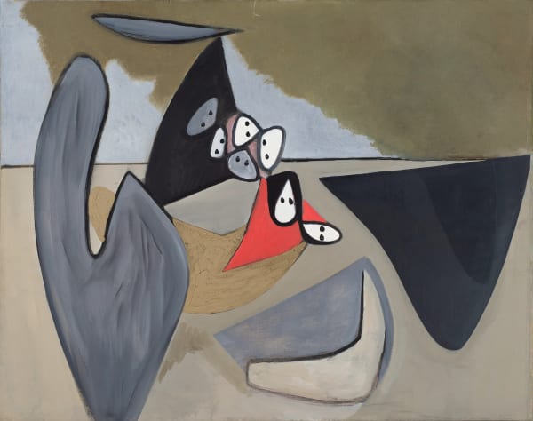 Wolfgang Paalen, Les Habitants de L'ile, 1934