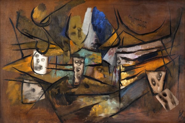 Wolfgang Paalen, La Maison du poete, 1953