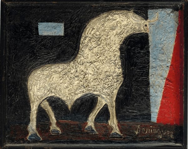 Oscar Dominguez - Taureau, 1945