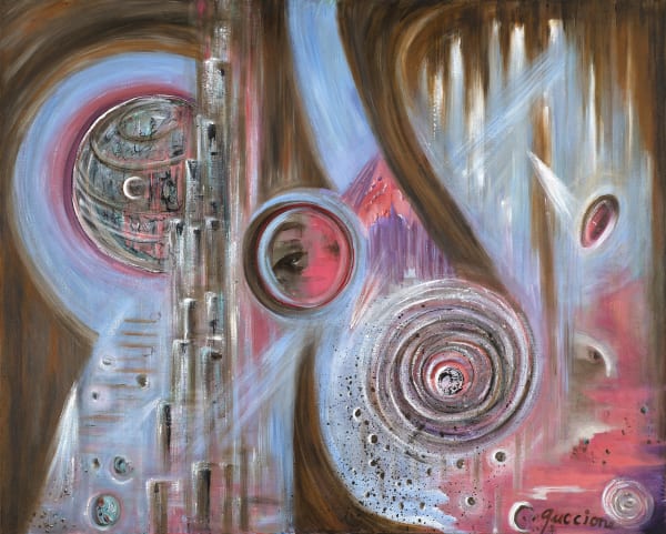Juanita M. Guccione - Eye of the storm II, c. 1988