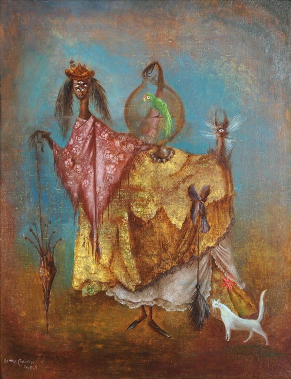 Leonora Carrington - La Artista viaja de incognito(The Artist Traveling Incognito), 1949