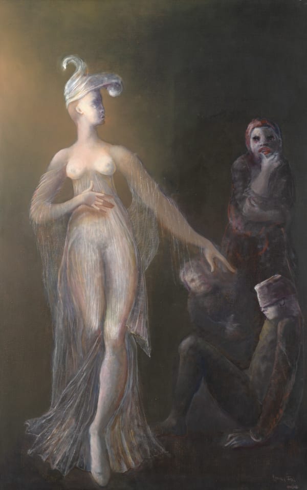 Leonor Fini - L’Élue de la nuit, 1986
