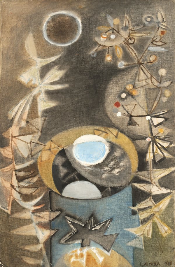 Jacqueline Lamba - Puits et cerisier, 1943-48