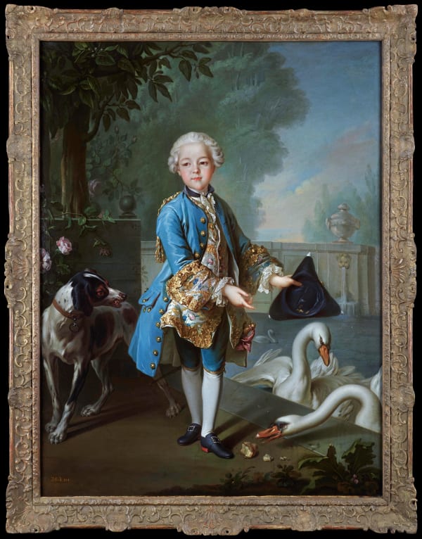 Pierre Delorme (c.1716 – 1776), after Louis Tocqué (1696 – 1772), Louis-Philippe-Joseph II (1747 - 1793), as duke of Chartres, later duke of Orléans, and latterly known as ‘Philippe Égalité’, Probably painted at the château of Saint-Cloud circa 1755 – 1758