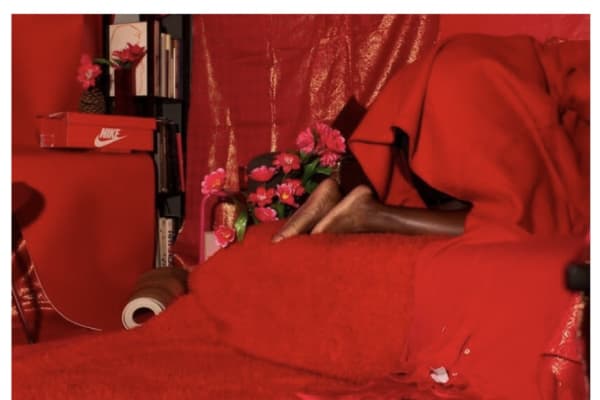 Untitled Red (Sam), 2018