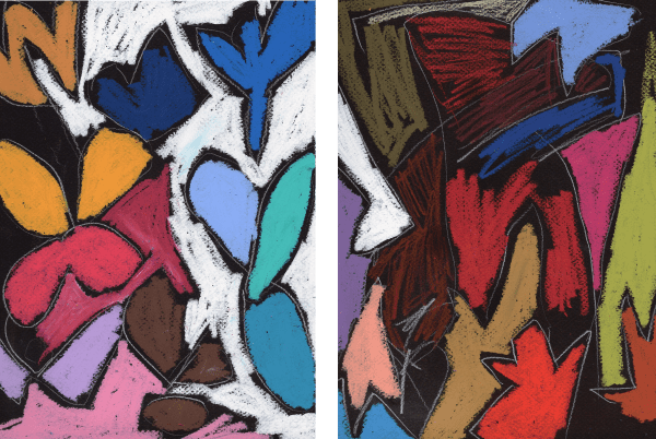 Julian Jamaal Jones Birth/Genesis, 2025 Oil pastel and white charcoal pencil on paper 22 x 17 inches 55.9 x 43.2 cms