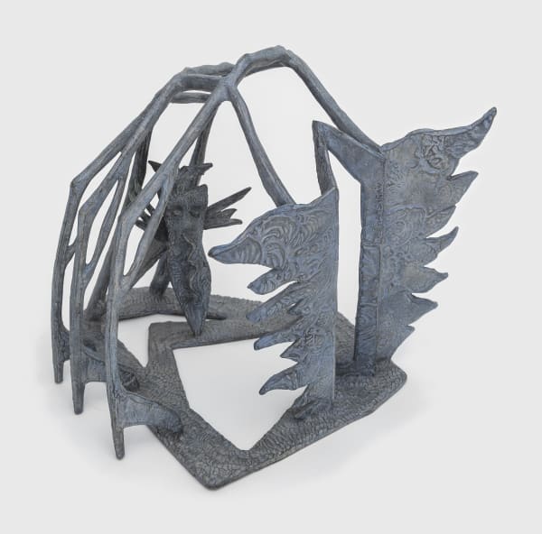 Helen Evans Ramsaran Shrine of Arrowhead Women, 1992 Bronze 13 x 15 x 14 in 33 x 38.1 x 35.6 cm