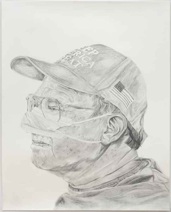 Oasa DuVerney Politicized Science, 2020 Graphite on handcut paper 30 x 22 inches 76.2 x 55.9 cms