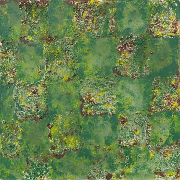 Ryan Cosbert Land of Gold, 2025 Acrylic on canvas 36 x 36 inches 91.4 x 91.4 cms