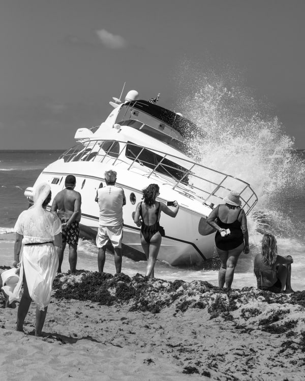 Beached Boat (from the FloodZone series)