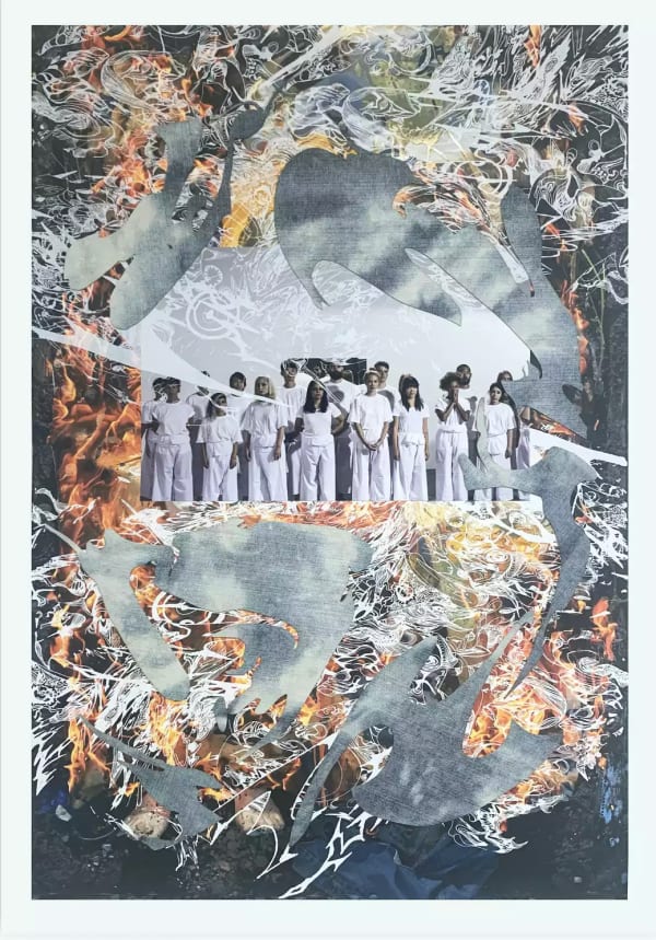 Korakrit Arunanondchai, Together with history in a room filled with people with funny names in New York 2017, 2021