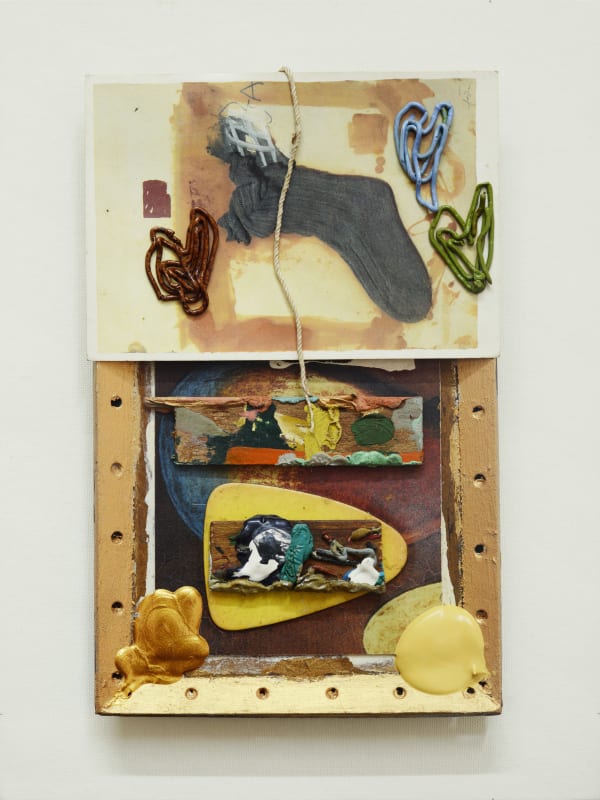 Nilo Ilarde, Gutter-Speak (After Tapies), 2010