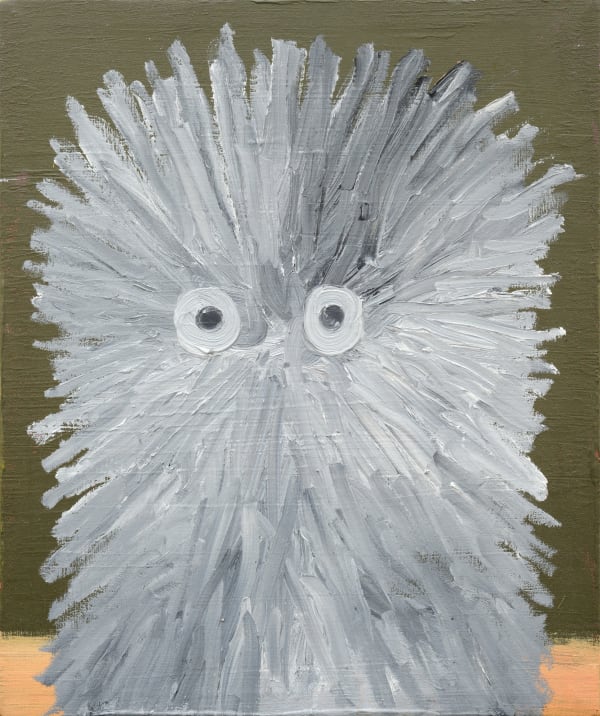 Pow Martinez Ghetto Goldmine 1, 2025 Oil on canvas 17 x 14 ¼ inches