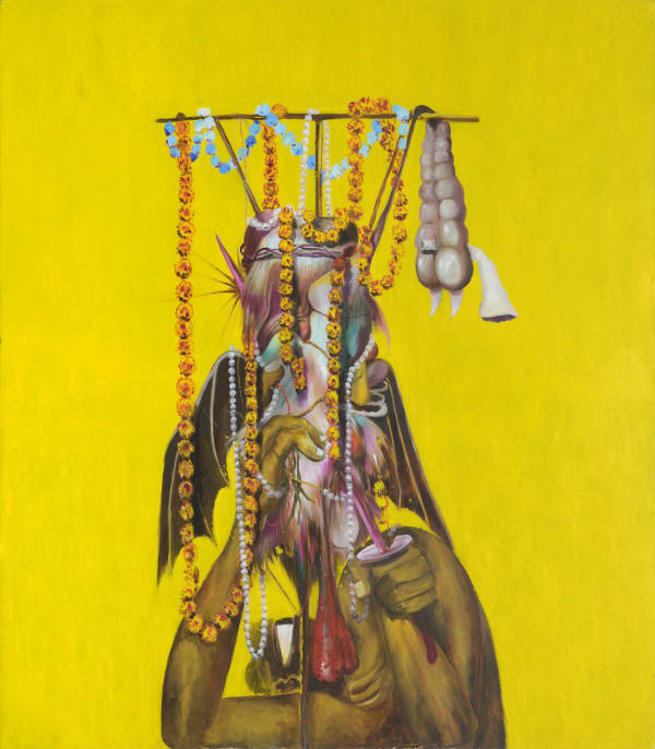 Gene Paul Martin Hybrids, 2023 Oil on canvas 48 x 42 inches