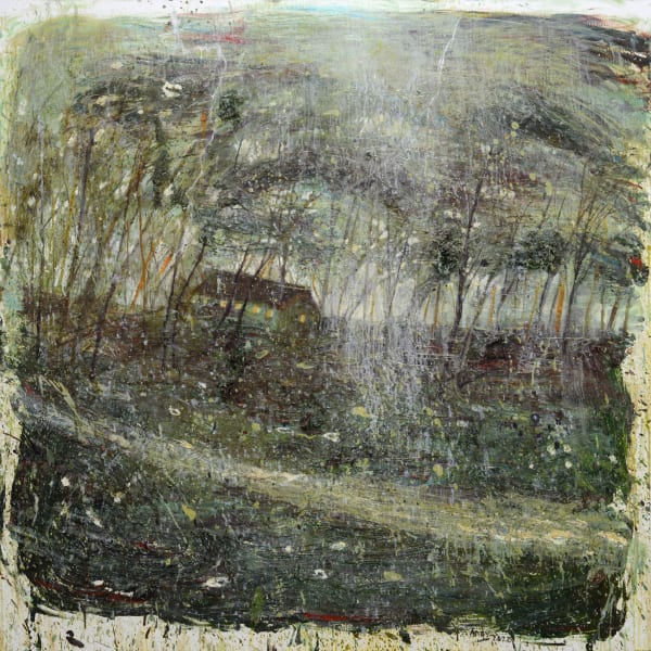 Mark Andy Garcia Storm, 2022 Oil on canvas 60 x 60 inches