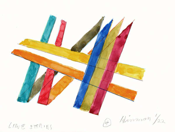 Charles Hinman, Line Series 4, 2022