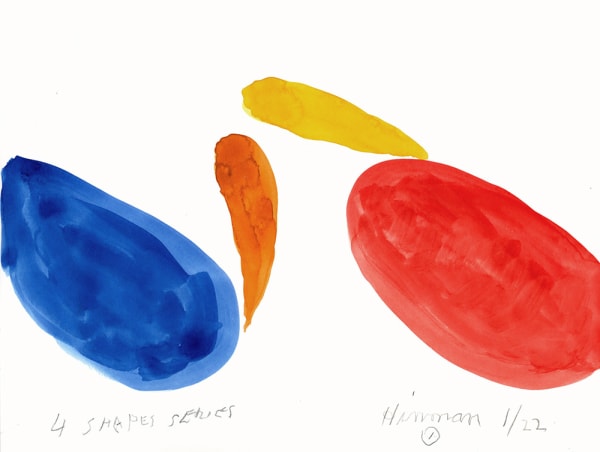 Charles Hinman, 4 Shapes Series 1, 2022