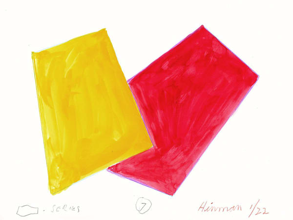 Charles Hinman, Rectangle Series 7, 2022
