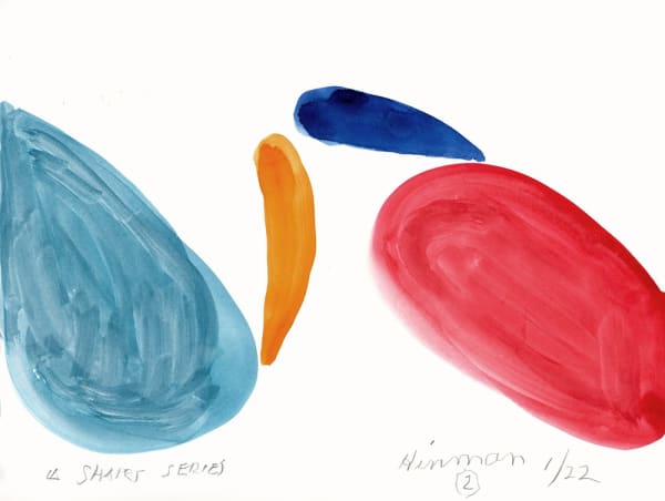 Charles Hinman, 4 Shapes Series 2, 2022