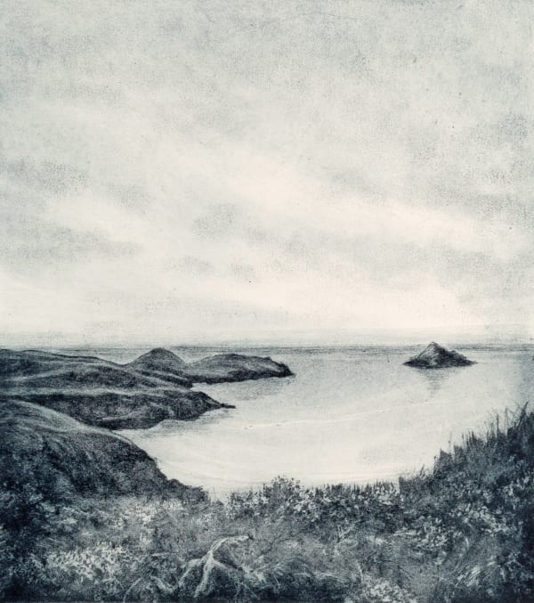 Ley Roberts, The Rumps and Mouls From Com Head, Port Quin Bay