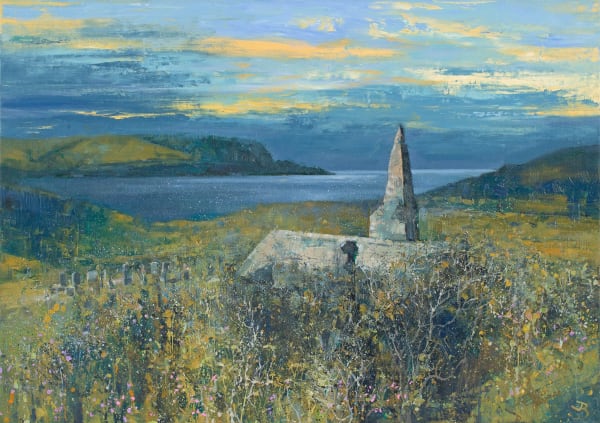 John Brenton - Evening Light at St Enodoc