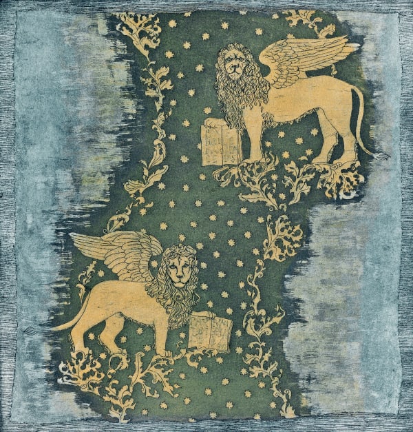 Venice Threads Water and Gold