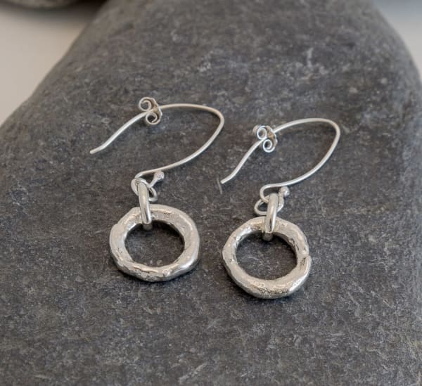Marsha Drew, Rockpool Halo Drop Earrings