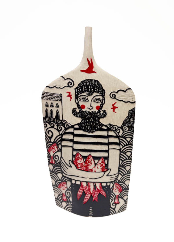 Fisherman and Three Fish