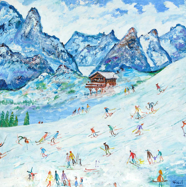 On the Slopes, Mont Blanc