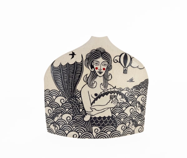 Mermaid with Air Balloon