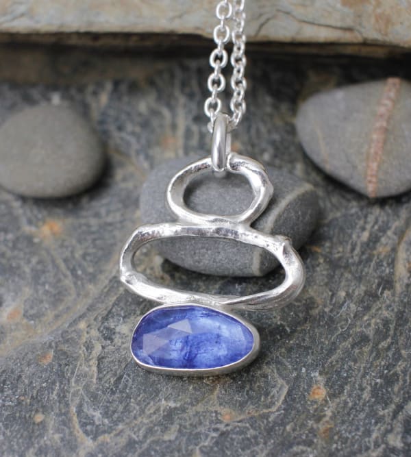 Marsha Drew, Balance Pendant with Tanzanite
