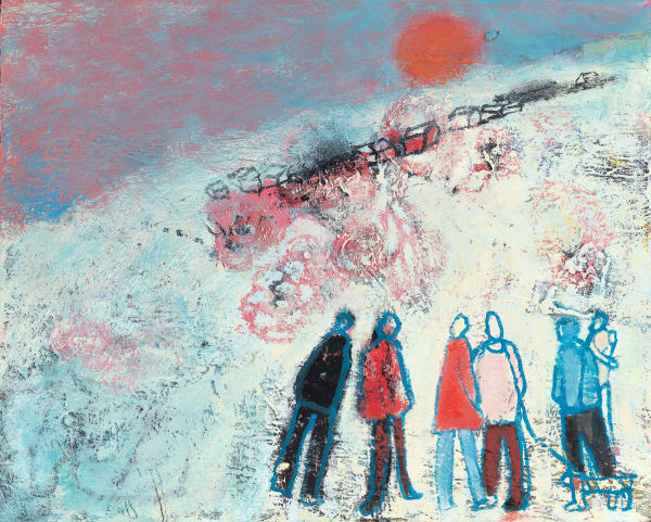 Watching The Moon Rise