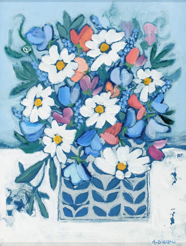 Daisies and Sweet Peas