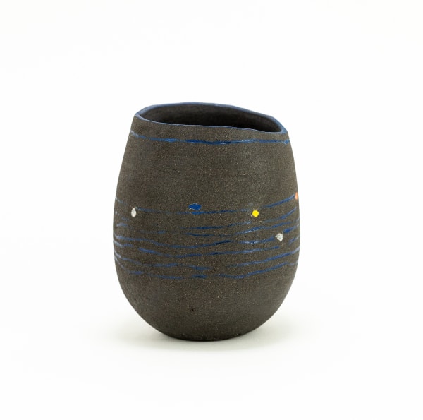 Paula Downing, Night Fishing III Pinch Pot