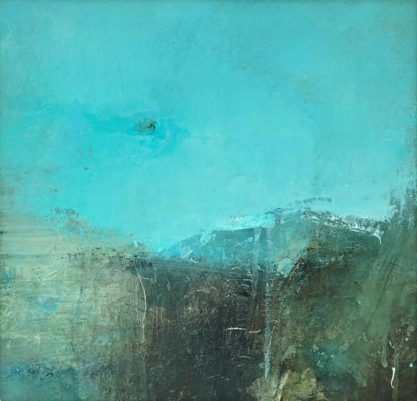 Dripping Cliffs Peter Turnbull Oil on Panel