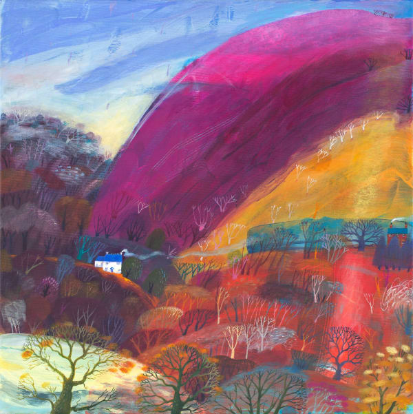 Autumn Chill Debbie Lush Acrylic on canvas