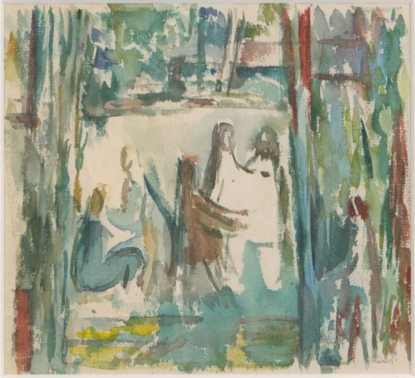 Caziel, WC673 - In the Garden, c. 1938
