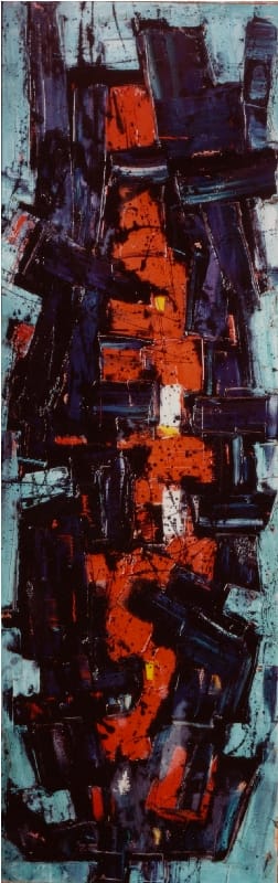 Frank Avray Wilson, FAW802 Red Nucleating, 1955