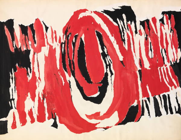 Reinhold Koehler, Décollage Pur D(1960)-56, 1960