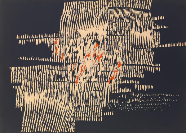 Reinhold Koehler, Décollage Pur D1961-48, 1961