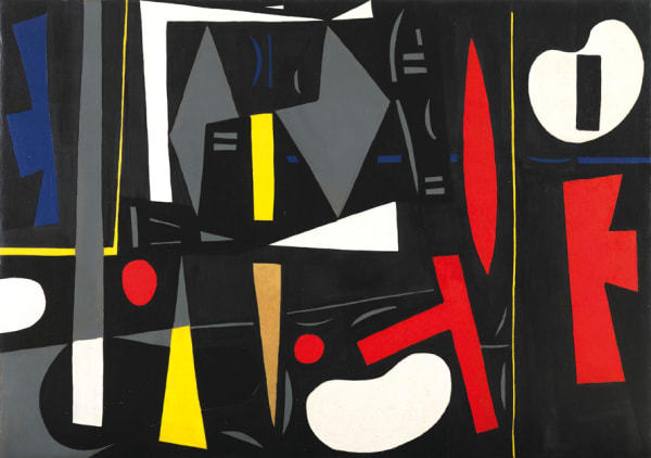 Caziel, WC146 - Architectonic Composition, 1952-53